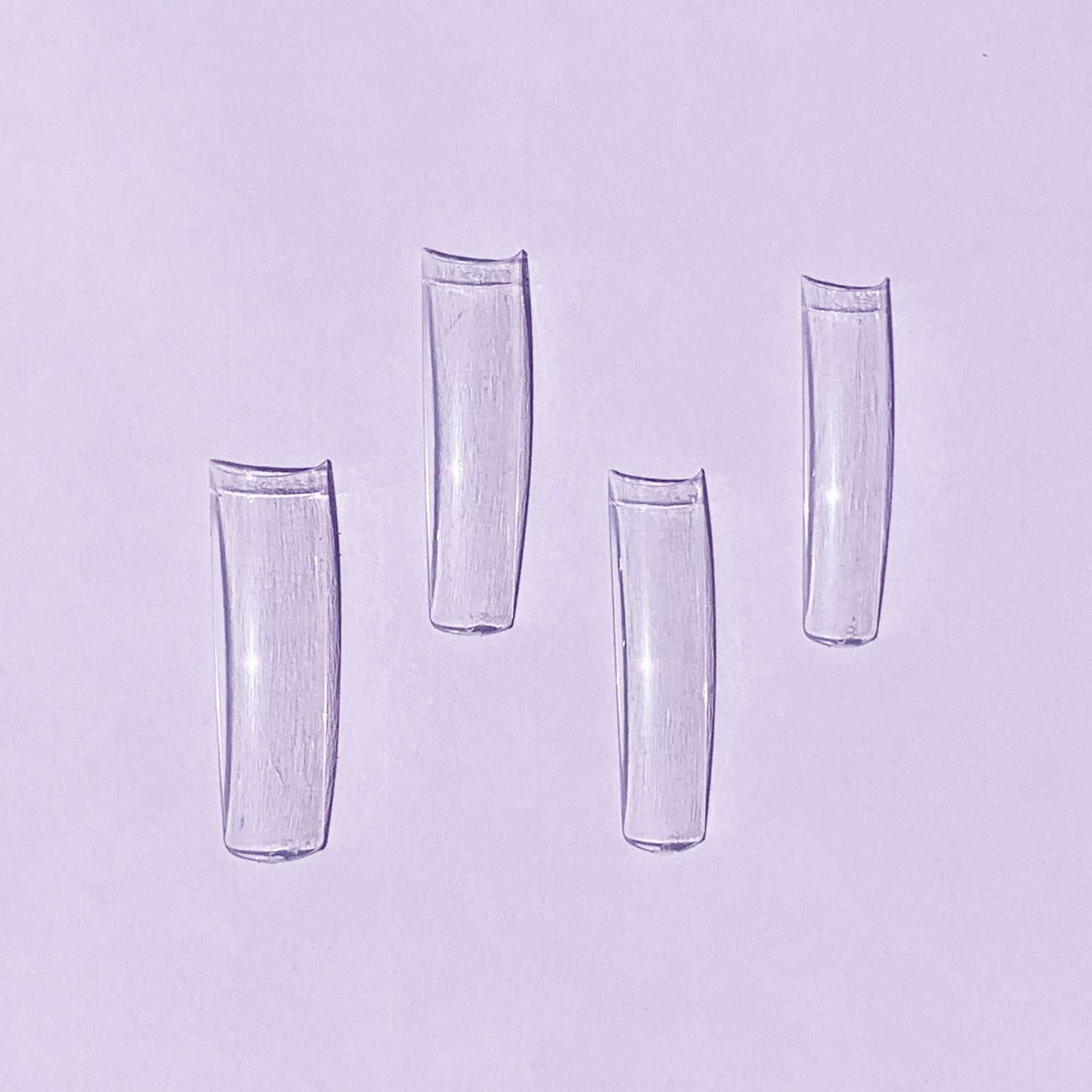 Natural Square Tips - Clear (Refill 4,5,6,7)